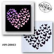 Heart of Hearts Stencil