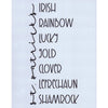 St. Patrick's List Stencil