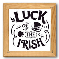 Luck of the Irish Stencil
