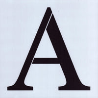 Letter Monogram Stencil