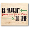 Save Santa the Trip Stencil