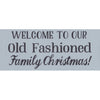 Old Fashioned Family Christmas Stencil