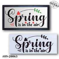 Spring is in the Air Stencil