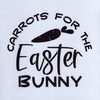Carrots for the Easter Bunny Stencil