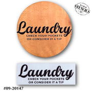 Check Your Pockets Stencil