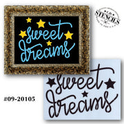 Sweet Dreams Stencil