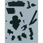 Chris Haughey's Holiday Treats Mason Jar Background Basecoat Stencil