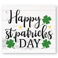 Happy St. Patrick's Day Stencil
